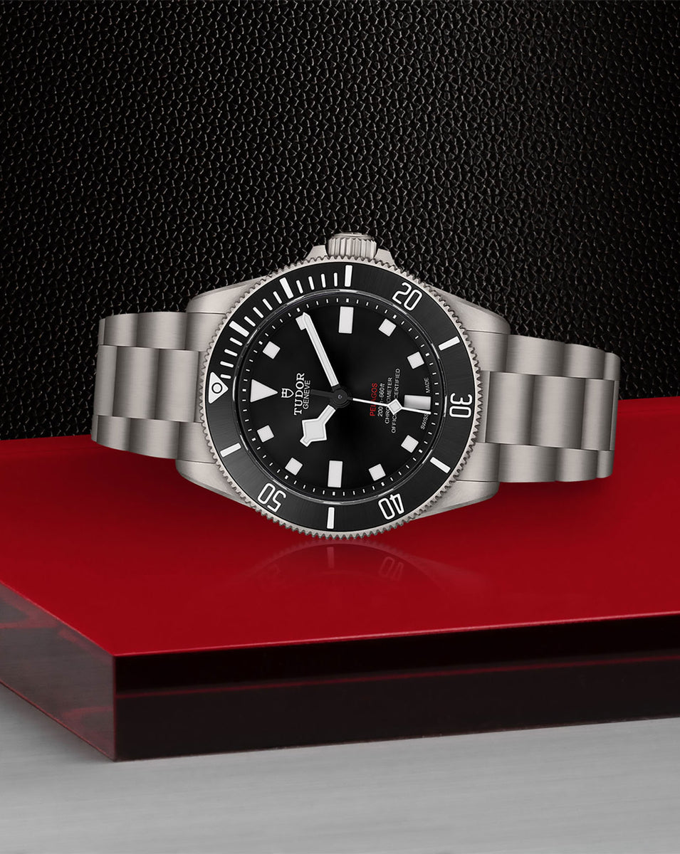 TUDOR Pelagos 39, 39mm, Black Dial, Titanium Case Bracelet