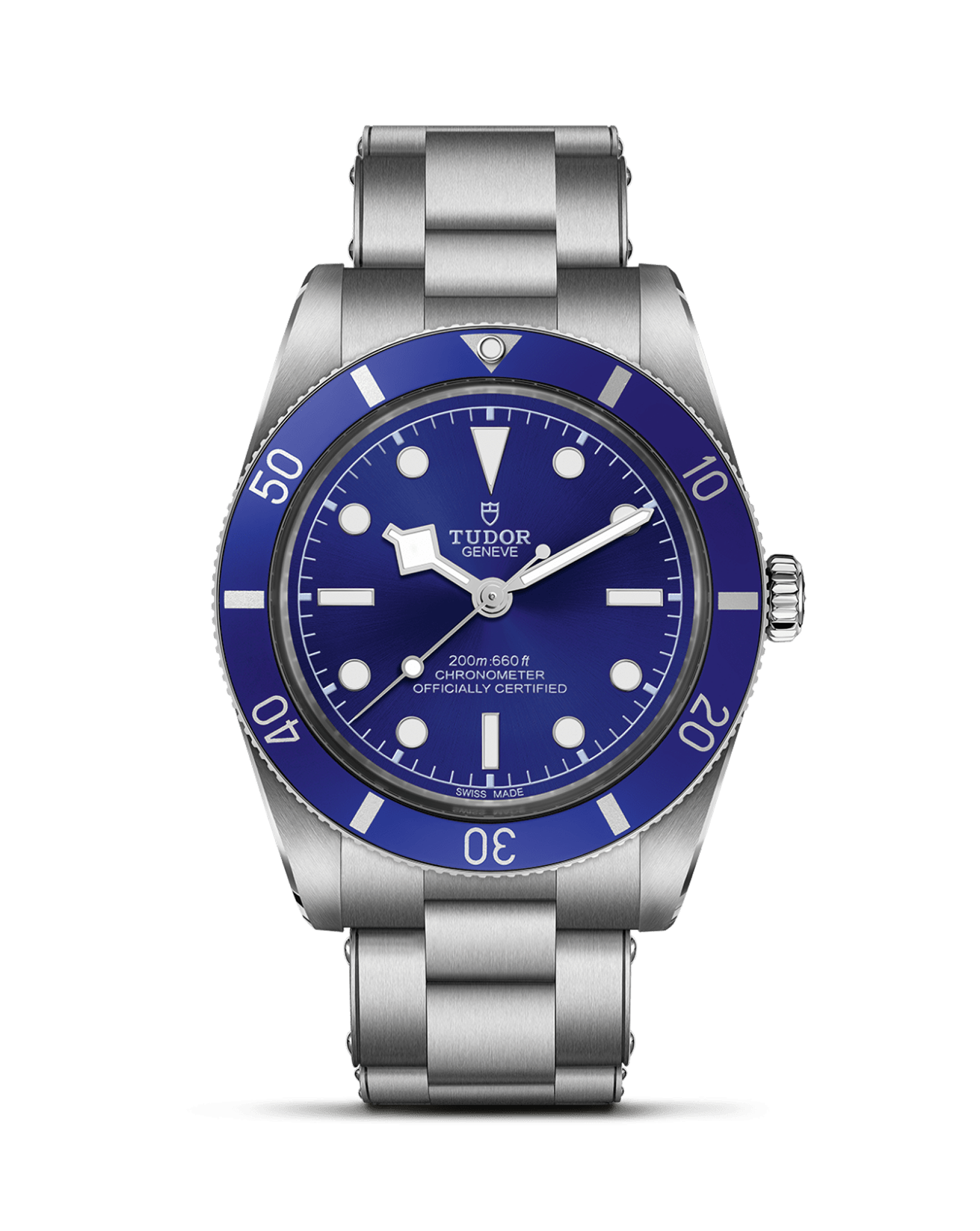 TUDOR Black Bay 54 37mm Steel Case, Blue Dial, Steel Bracelet