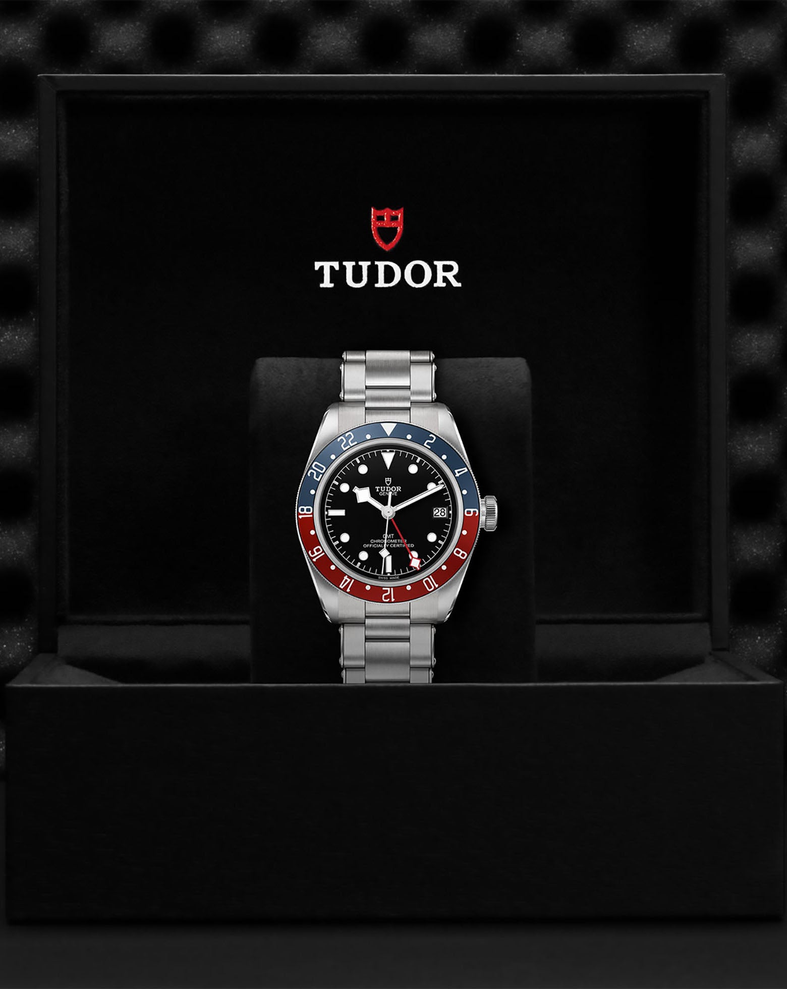 TUDOR Black Bay GMT 41mm, Steel Case, Black Dial, Steel Bracelet