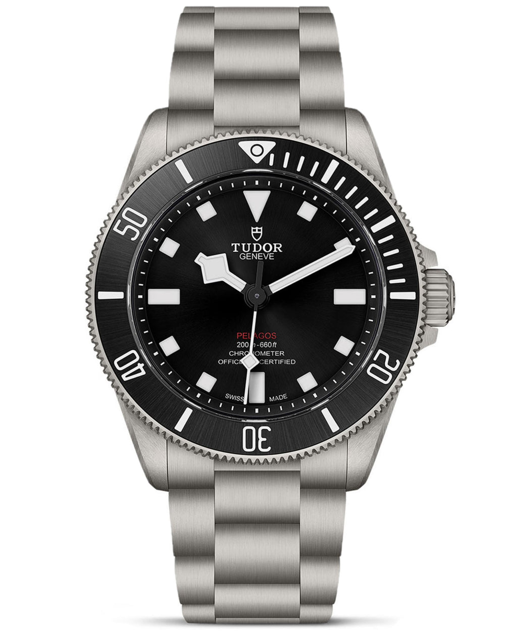 TUDOR Pelagos 39, 39mm, Black Dial, Titanium Case Bracelet