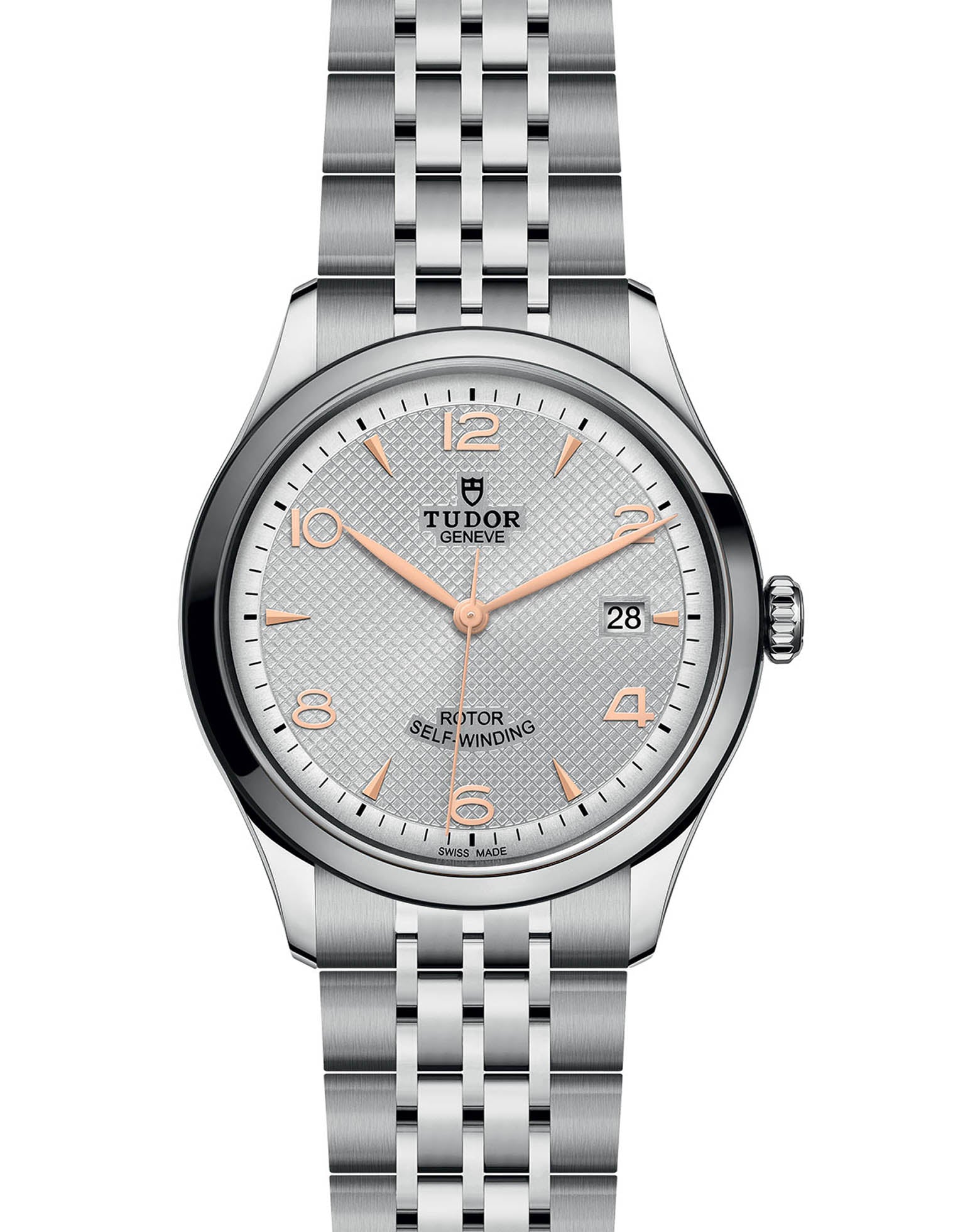TUDOR 1926 39mm, Steel Case, Silver Dial, Steel Bracelet