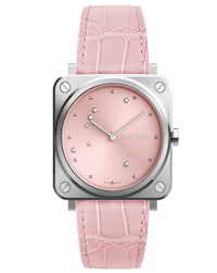 Bell & Ross BR S Pink Diamond Eagle 39mm, Steel Case, Pink Eagle Dial