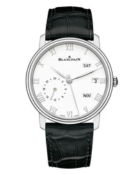 Blancpain Villeret Quantieme, Automatic, 40mm, Steel, Alligator Strap