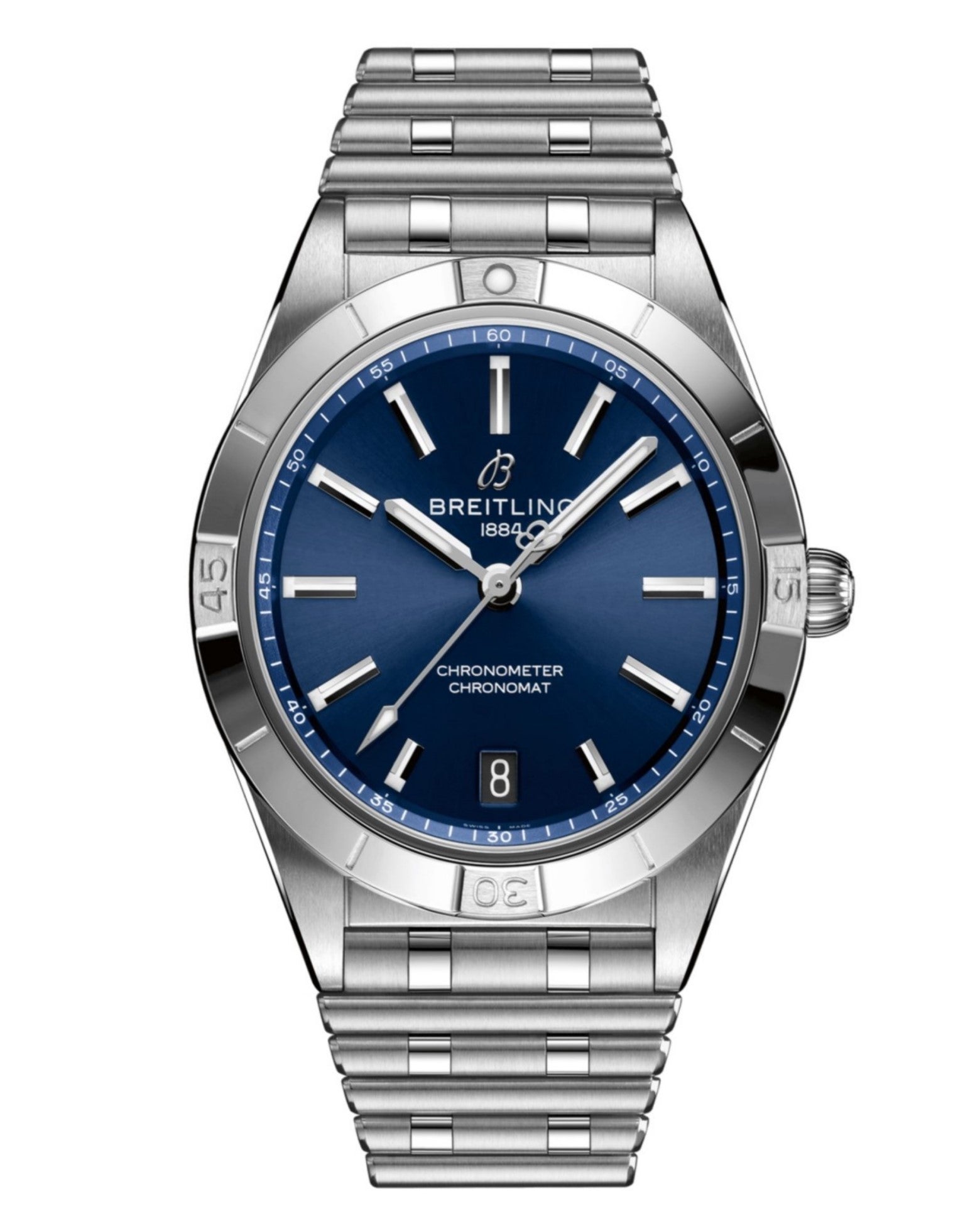 Breitling Chronomat, Automatic, Steel Case, 36mm, Stainless Steel Metal Bracelet