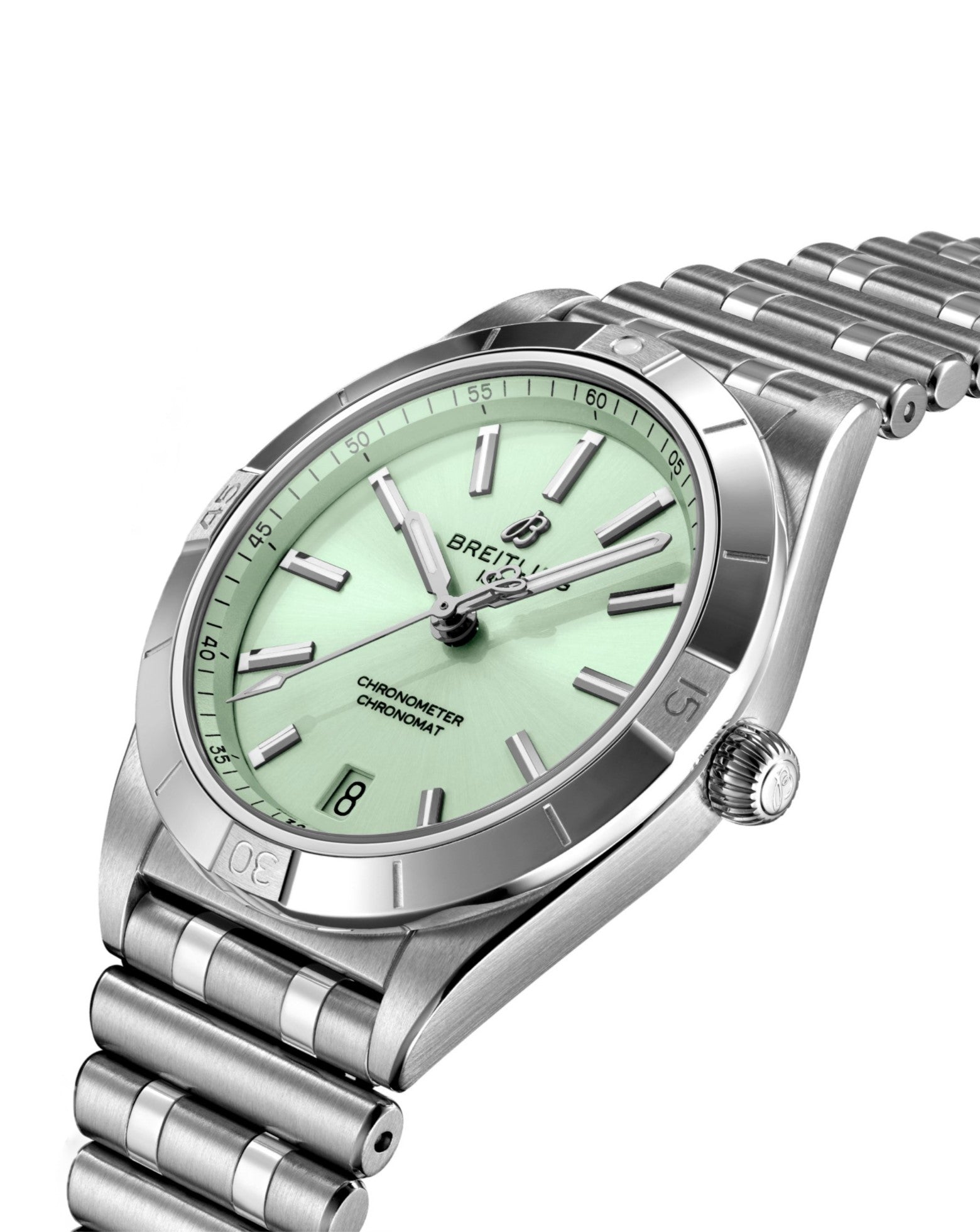 Breitling Chronomat, Automatic, Steel Case, 36mm, Stainless Steel Metal Bracelet