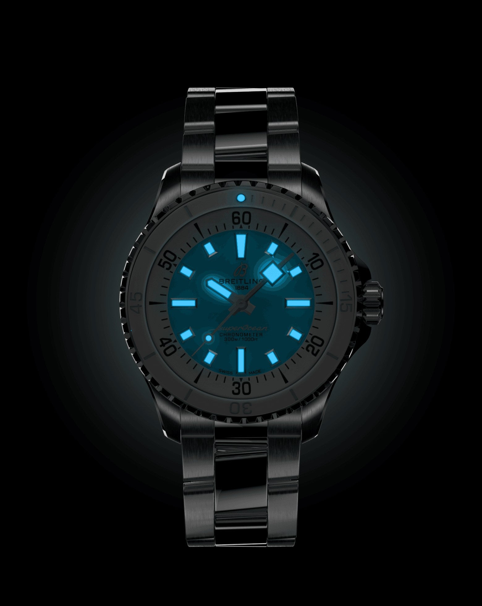 Breitling Superocean, Automatic, Stainless Steel, 36mm, Bracelet