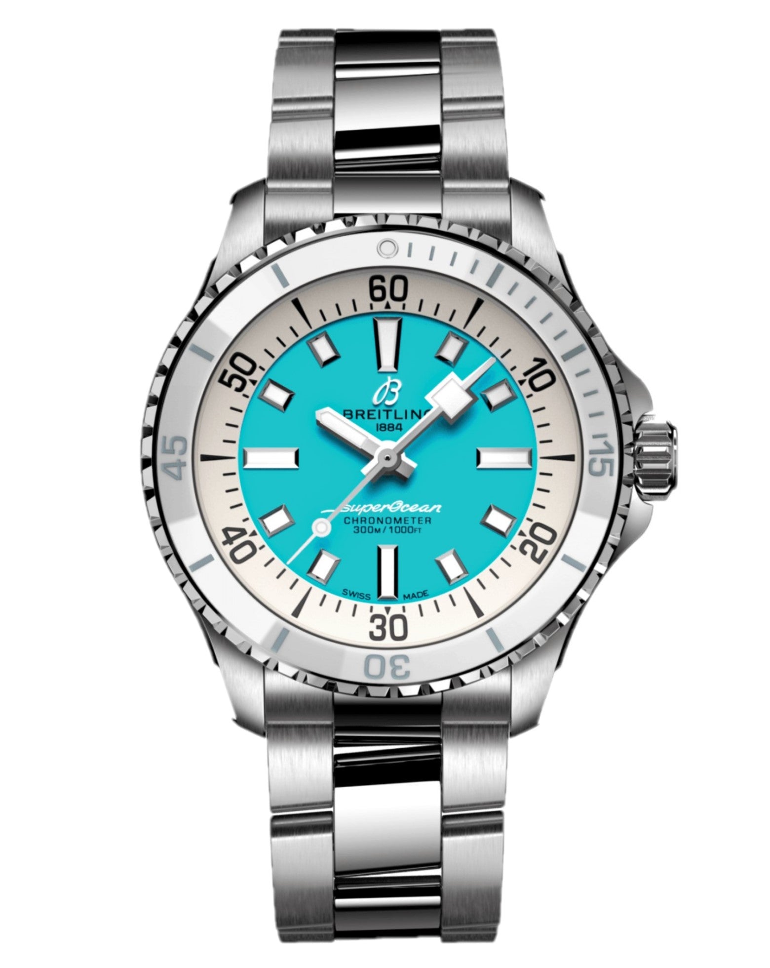 Breitling Superocean, Automatic, Stainless Steel, 36mm, Bracelet