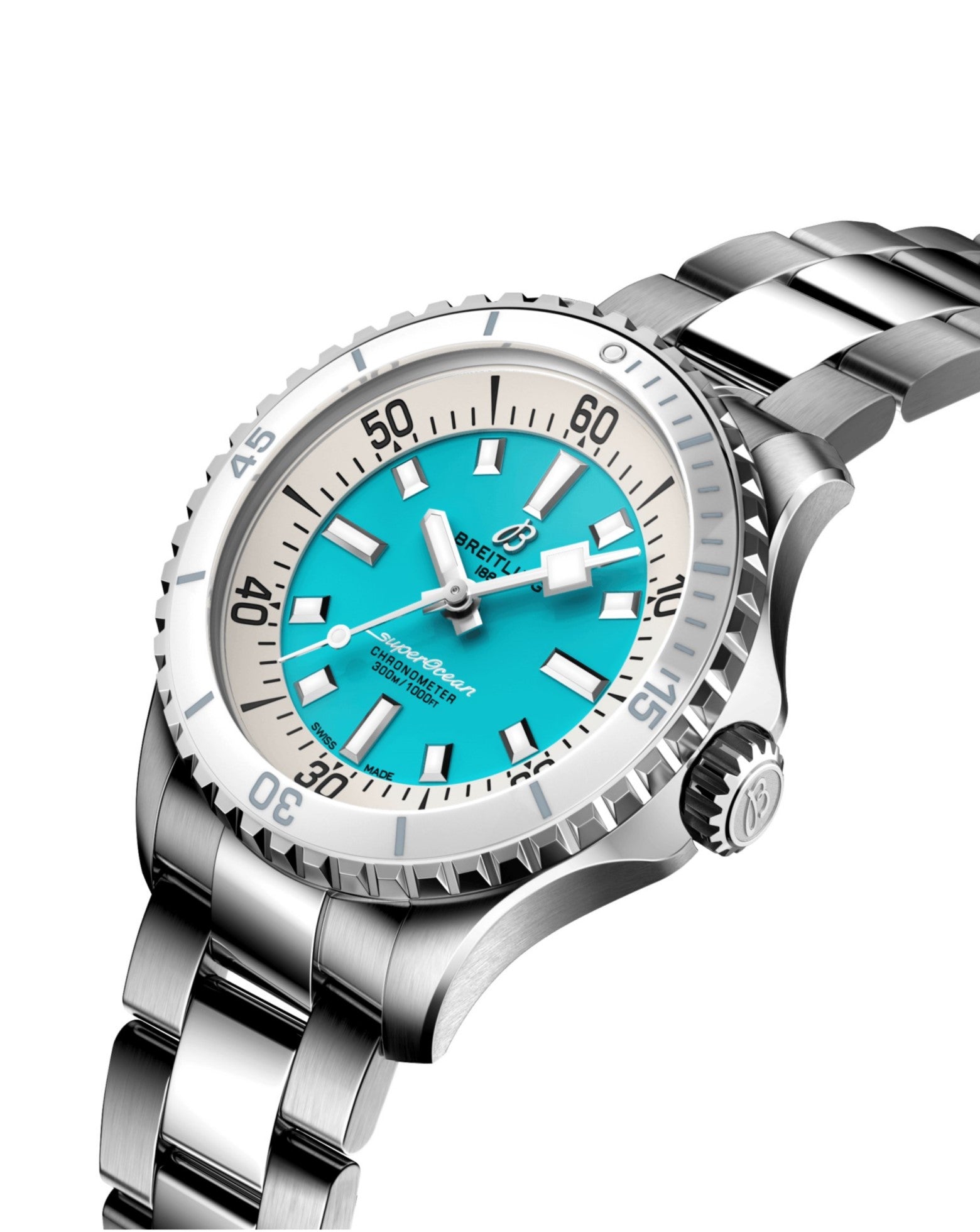 Breitling Superocean, Automatic, Stainless Steel, 36mm, Bracelet
