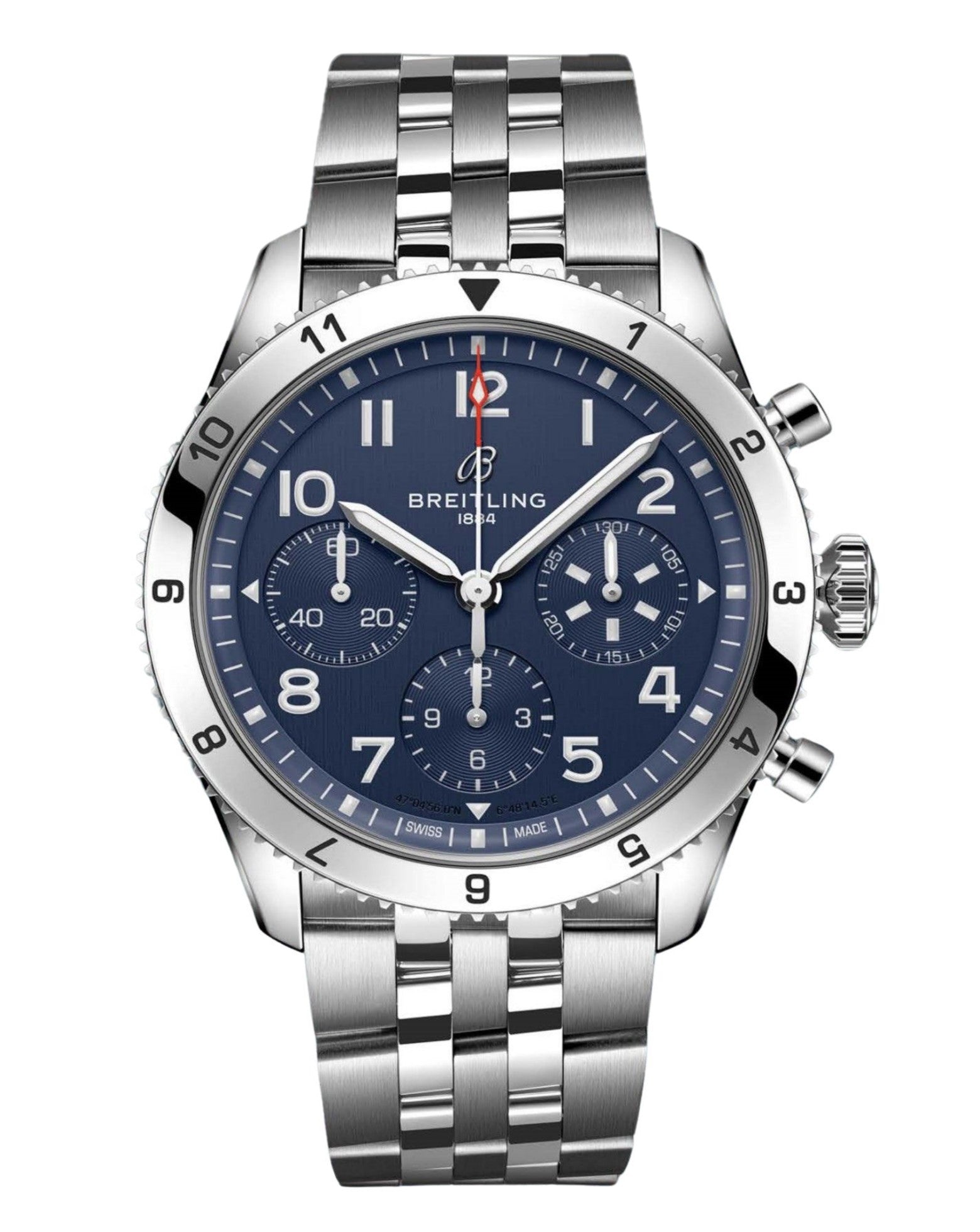 Breitling Classic AVI Tribute To Vought F4U Corsair, Chronograph 42mm, Automatic, Stainless Steel