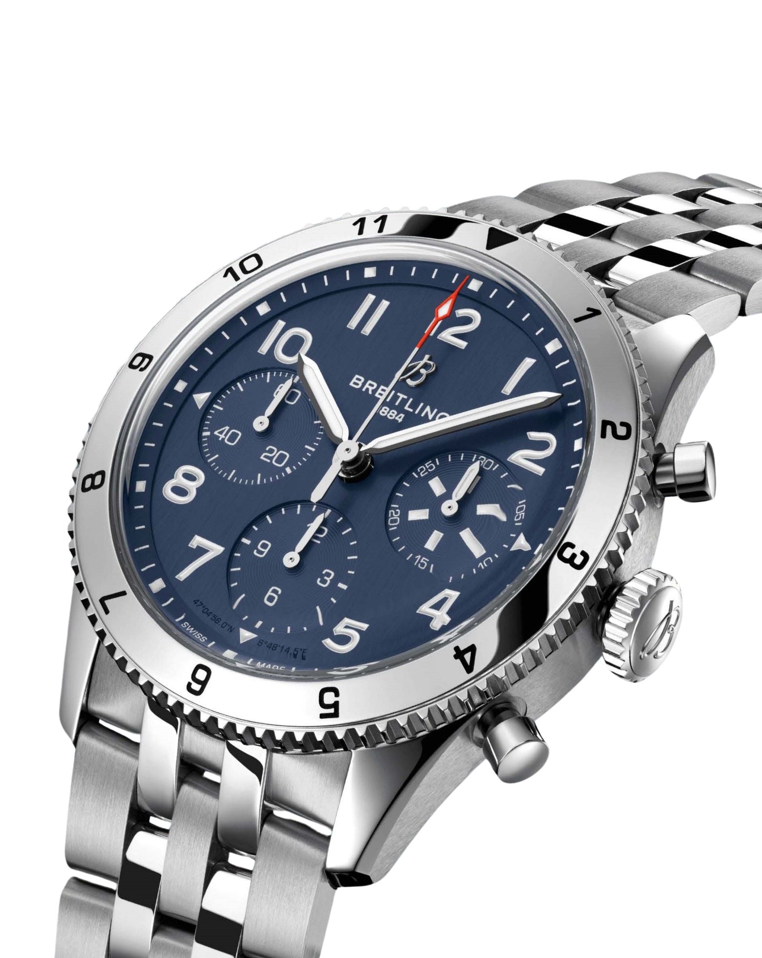 Breitling Classic AVI Tribute To Vought F4U Corsair, Chronograph 42mm, Automatic, Stainless Steel