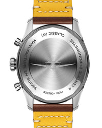 Breitling Classic AVI Curtiss Warhawk, Chronograph 42mm, Automatic, Stainless Steel, Calfskin Leather Strap