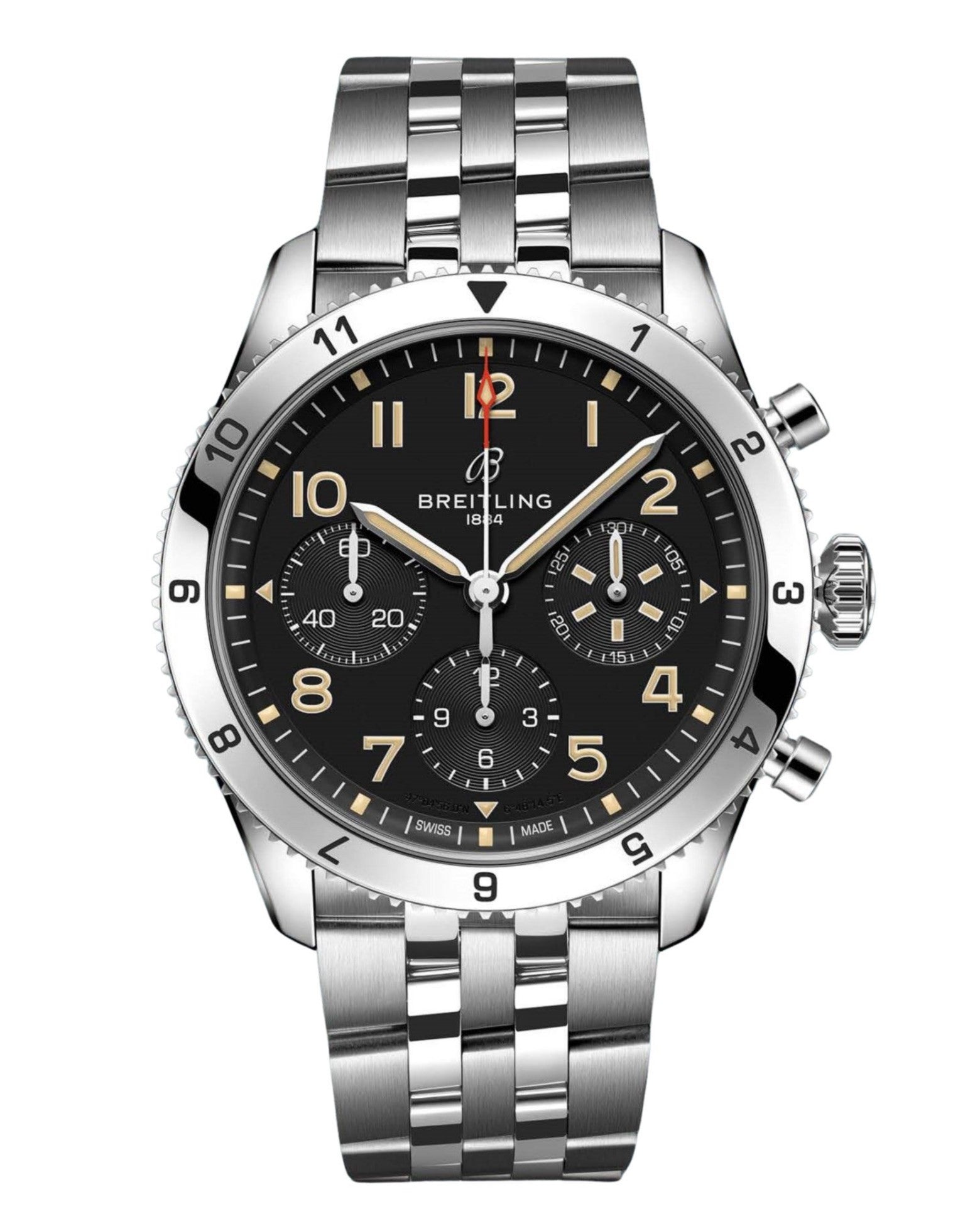 Breitling Classic P-51 Mustang, Chronograph 42mm, Stainless Steel