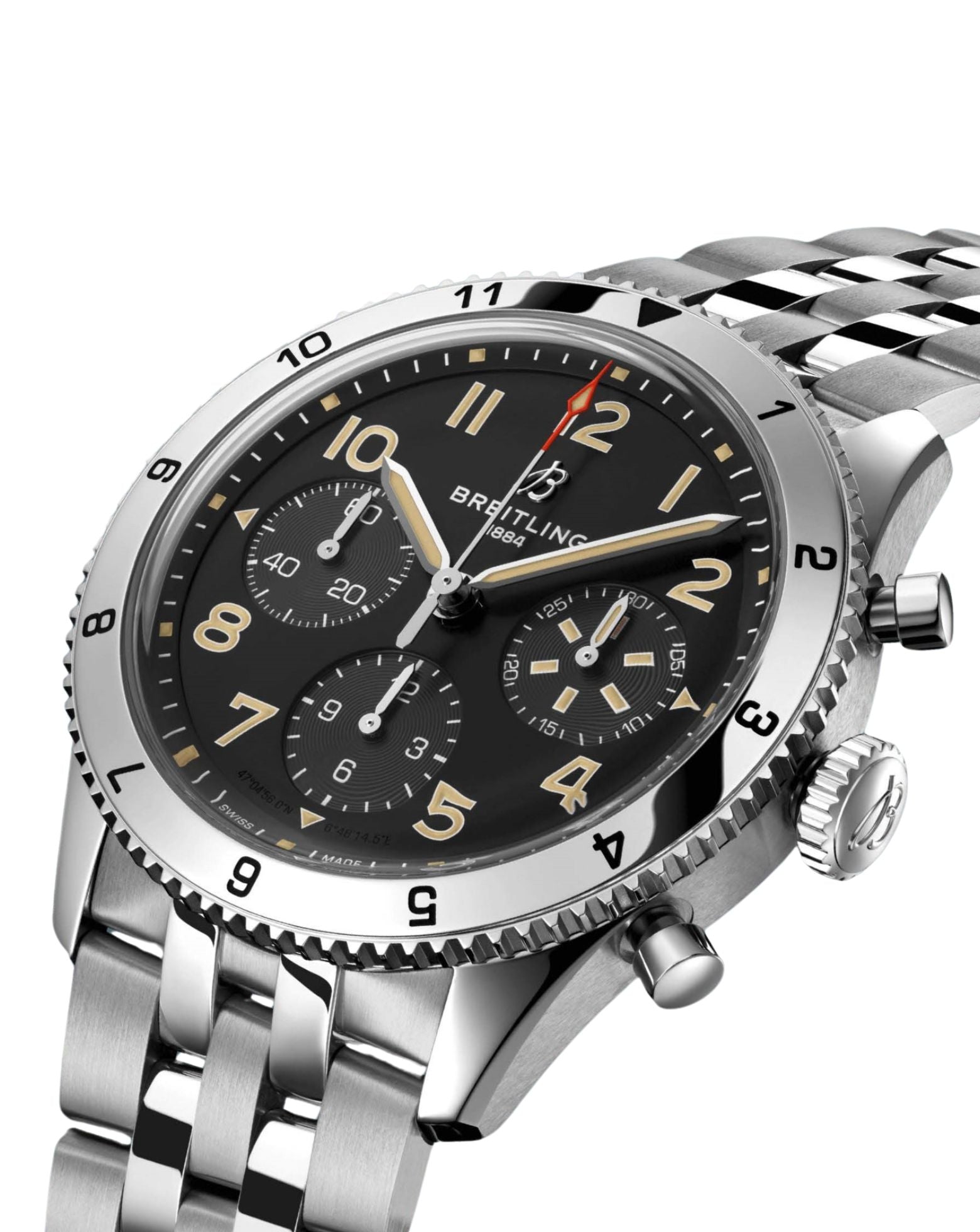 Breitling Classic P-51 Mustang, Chronograph 42mm, Stainless Steel