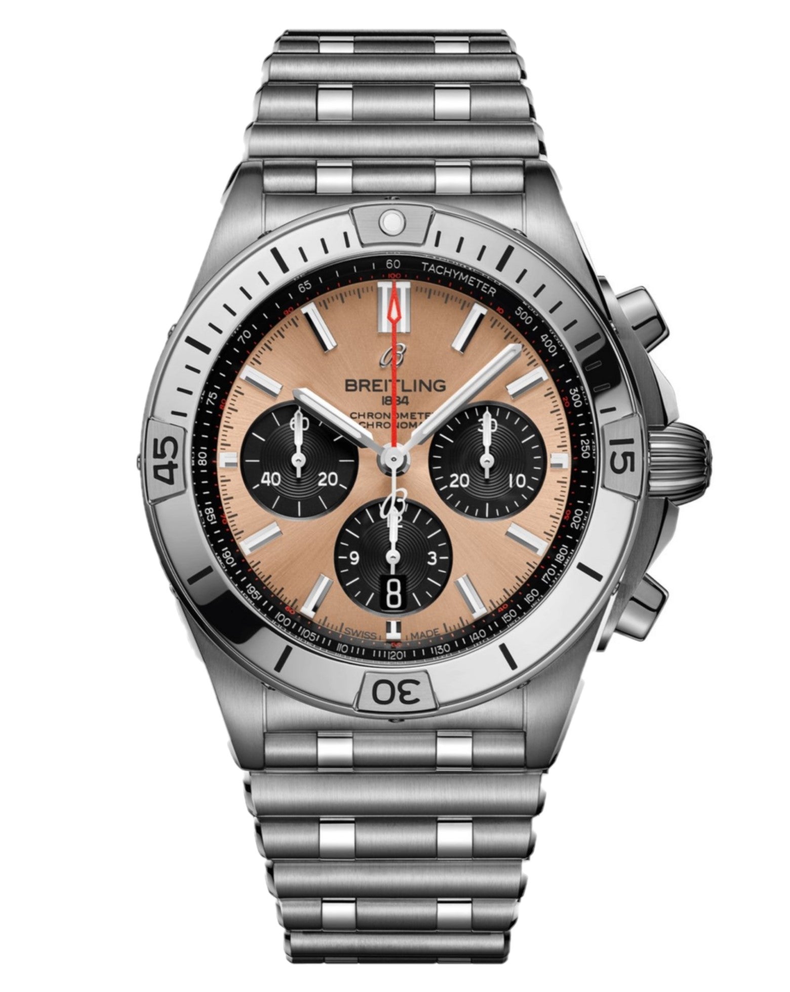 Breitling Chronomat B01, Automatic, Steel Case, 42mm, Stainless Steel Metal Bracelet