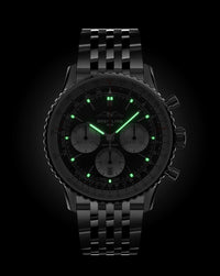 Breitling Navitimer B01, Chronograph, Steel Case, 43mm, Stainless Steel Metal Bracelet