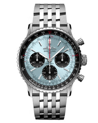 Breitling Navitimer B01, Chronograph, Steel, 41mm, Stainless Steel Metal Bracelet