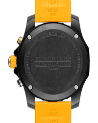 Breitling Endurance Pro, Quartz, Breitlight Case, 44mm, Yellow Rubber Strap
