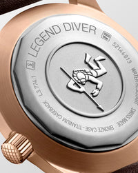 Cortina-Watch-Longines-Legend Diver-Ref. L3.774.1.50.2-Caseback