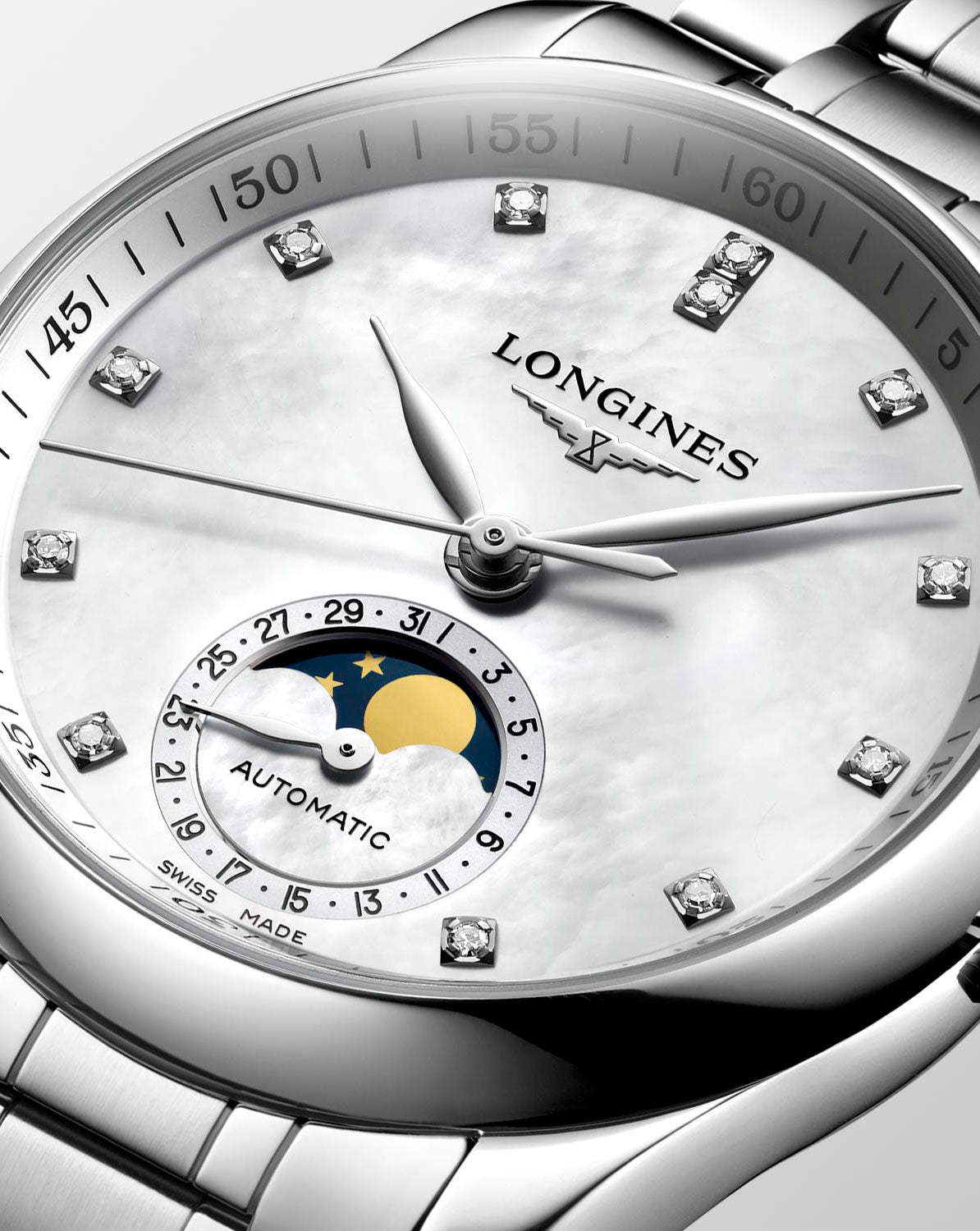 Cortina-Watch-Longines-Master Collection Moonphase-Ref. L2.409.4.87.6-Dial