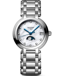 Cortina-Watch-Longines-PrimaLuna Moonphase-Ref. L8.115.4.87.6-Face