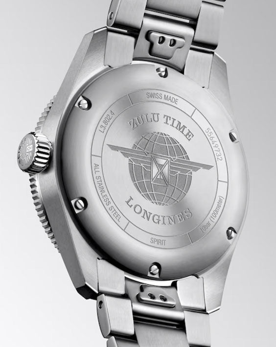 Cortina-Watch-Longines-Spirit Zulu Time-Ref. L3.802.4.93.6-Caseback