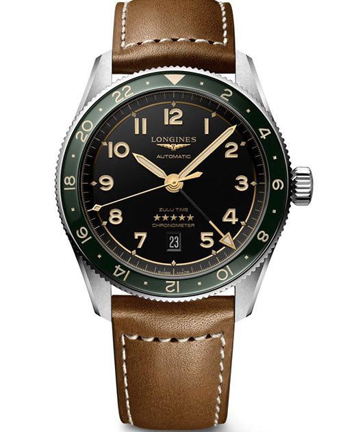 Cortina-Watch-Longines-Spirit Zulu Time-Ref. L3.812.4.63.2-Face