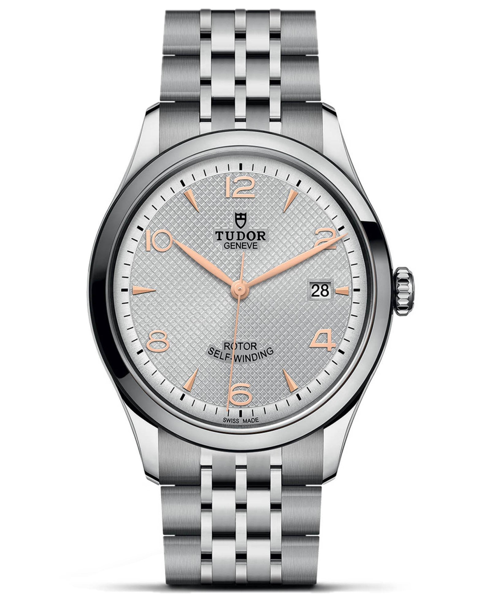 TUDOR 1926 39mm, Steel Case, Silver Dial, Steel Bracelet