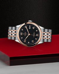 TUDOR 1926 39mm, Steel Case, Diamond-set Dial, Steel and Rose Gold Bracelet