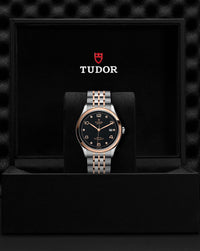 TUDOR 1926 39mm, Steel Case, Diamond-set Dial, Steel and Rose Gold Bracelet