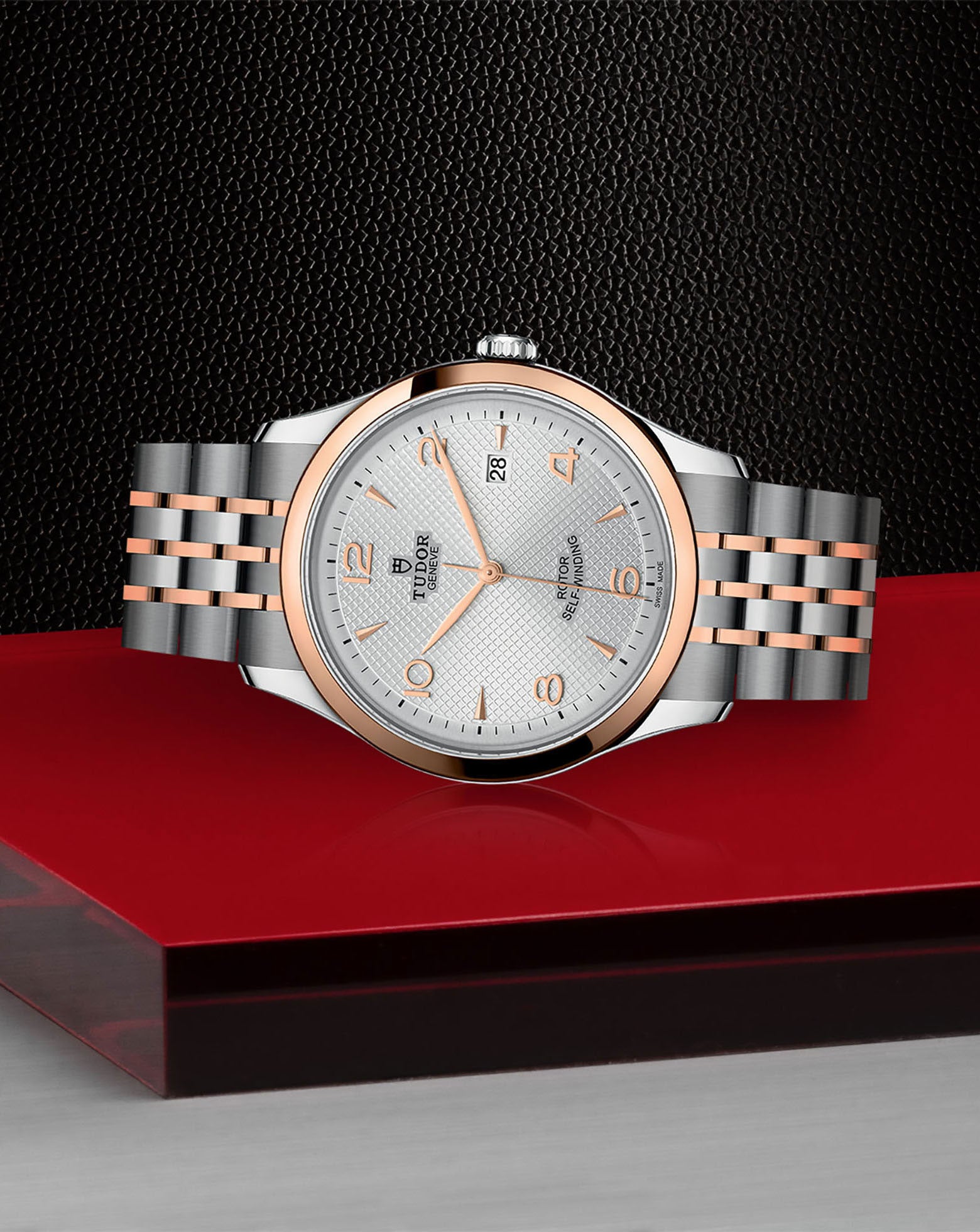 TUDOR 1926 41mm, Steel Case, Silver Dial, Steel and Rose Gold Bracelet