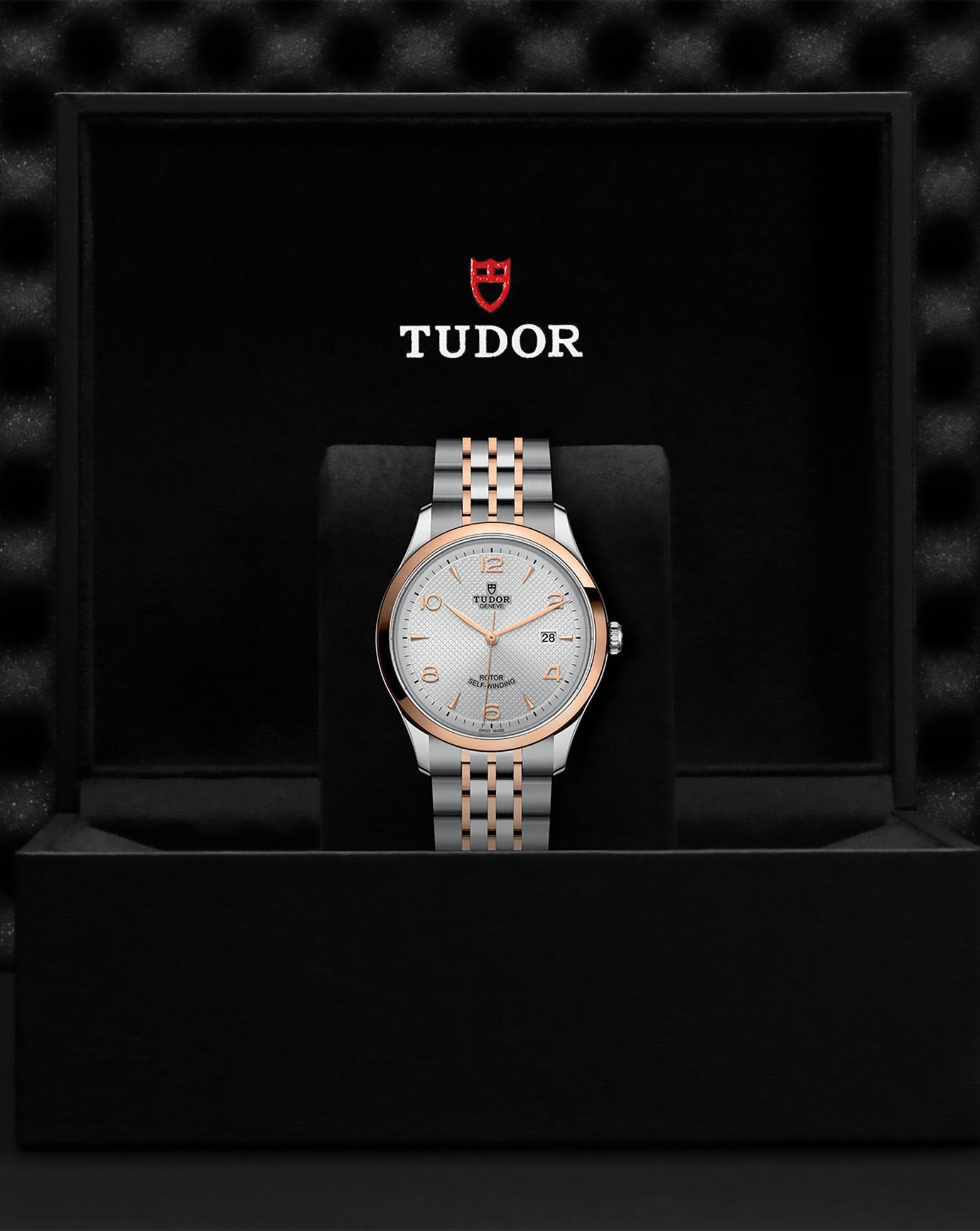 TUDOR 1926 41mm, Steel Case, Silver Dial, Steel and Rose Gold Bracelet