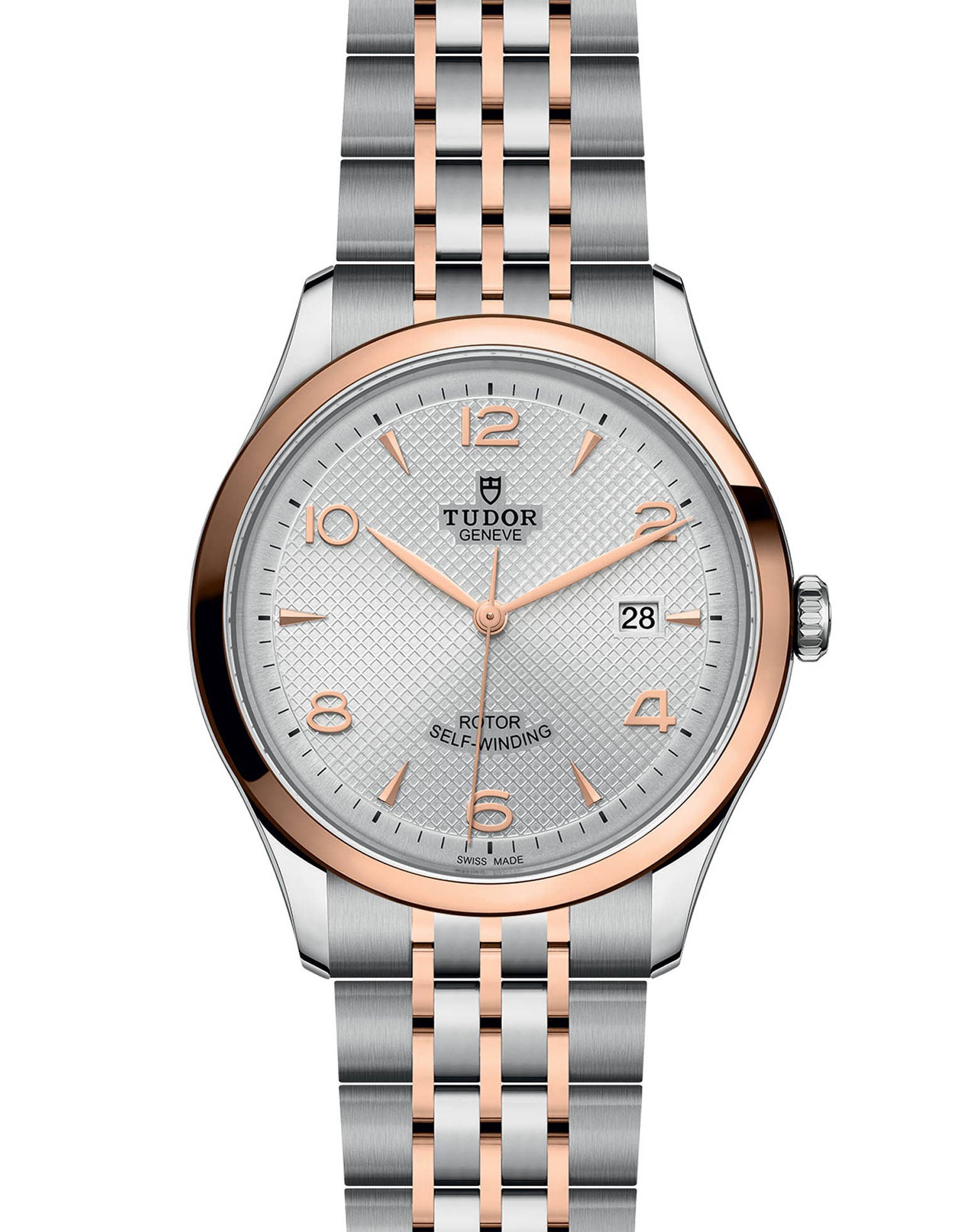 TUDOR 1926 41mm, Steel Case, Silver Dial, Steel and Rose Gold Bracelet