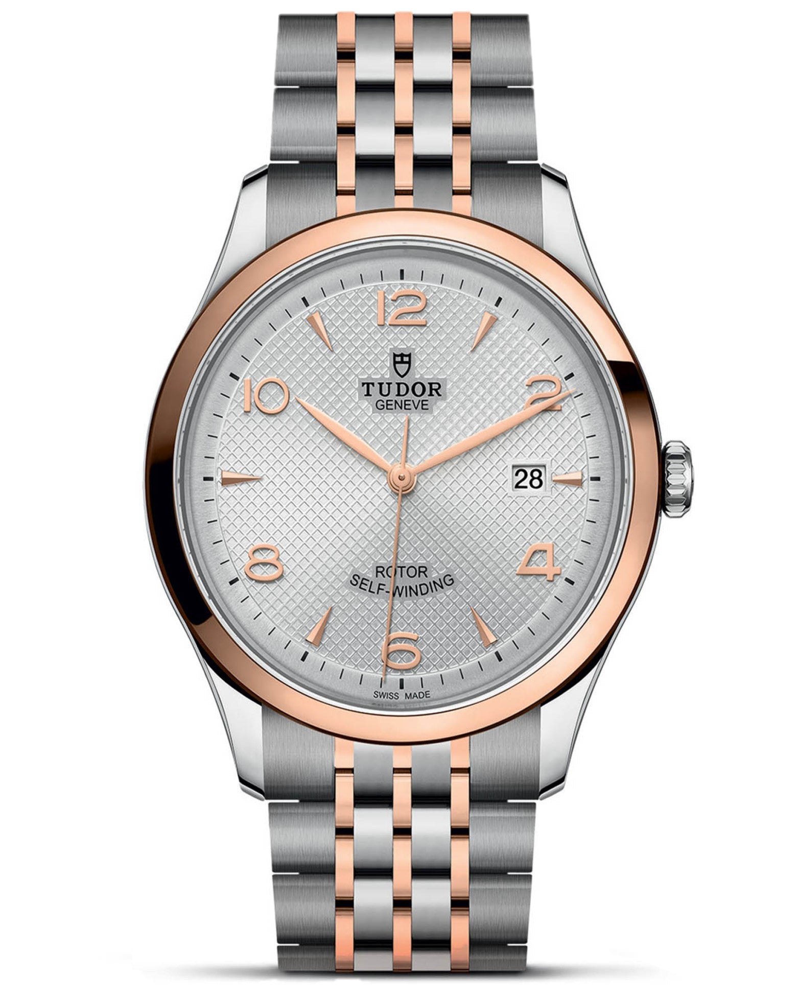 TUDOR 1926 41mm, Steel Case, Silver Dial, Steel and Rose Gold Bracelet