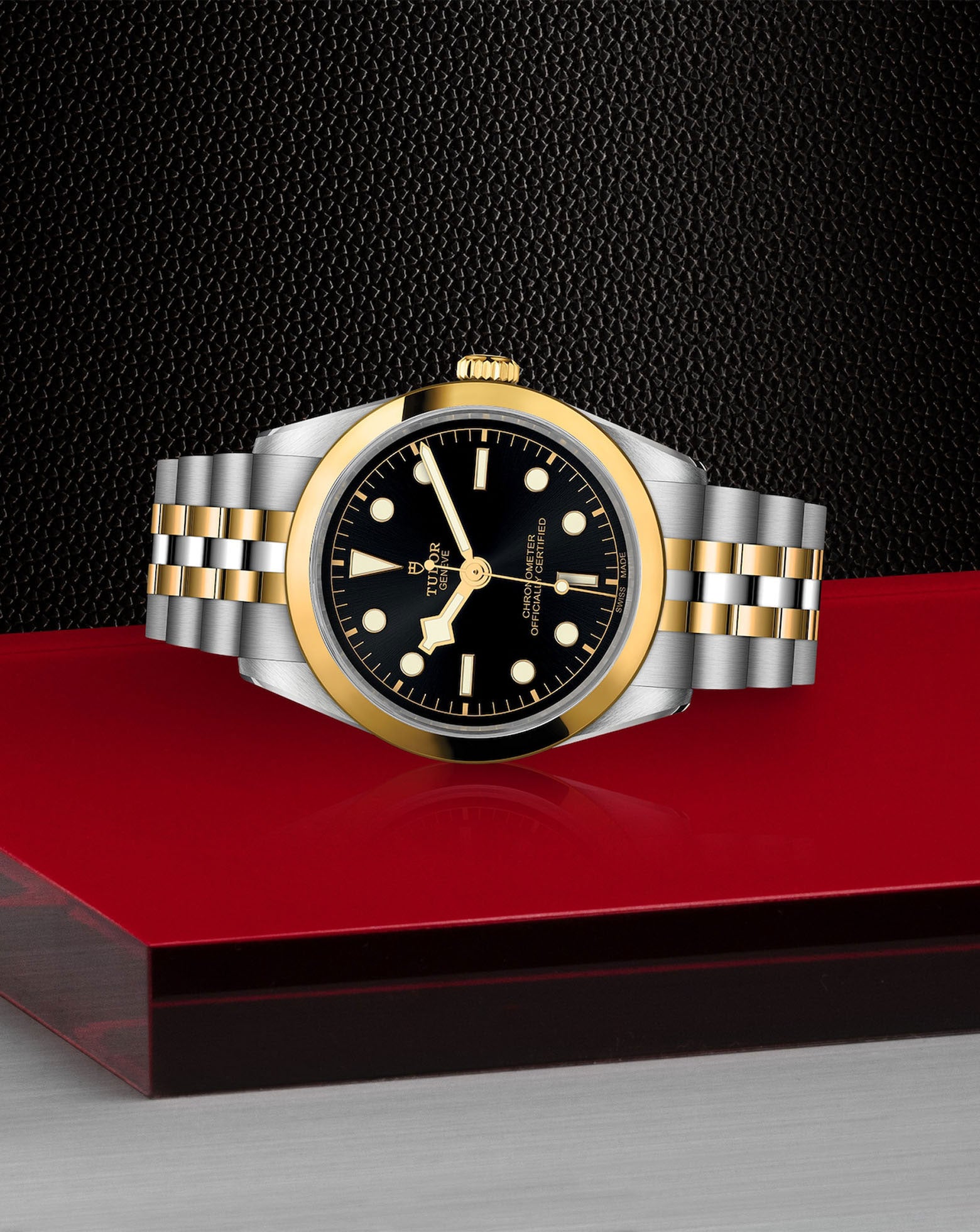 TUDOR Black Bay 36 S&G 36mm, Steel Case, Black Dial, Steel and yellow gold bracelet