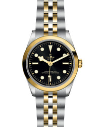 TUDOR Black Bay 36 S&G 36mm, Steel Case, Black Dial, Steel and yellow gold bracelet