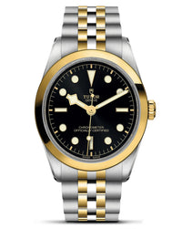TUDOR Black Bay 36 S&G 36mm, Steel Case, Black Dial, Steel and yellow gold bracelet