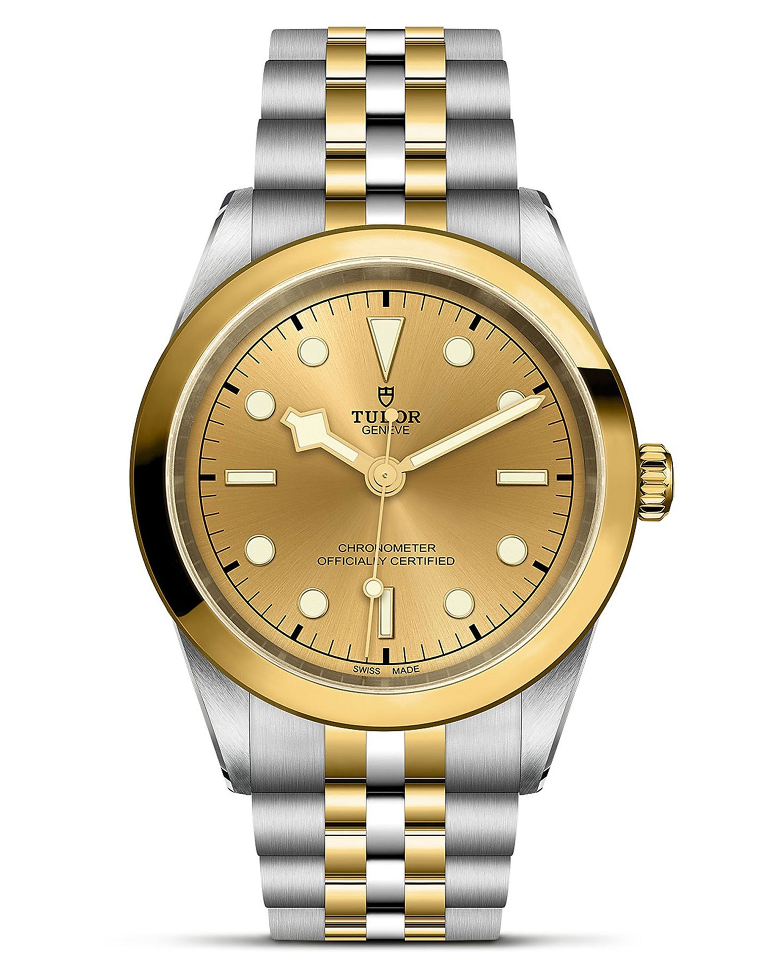 TUDOR Black Bay 41 S&G 41mm, Steel Case, Champagne-colour Dial, Steel and Yellow Gold Bracelet