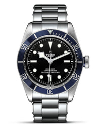 TUDOR Black Bay 41mm, Steel Case, Black Dial, Rivet Steel Bracelet