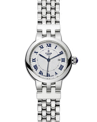 TUDOR Clair de Rose 30mm, Steel Case, Opaline Dial, Steel Bracelet