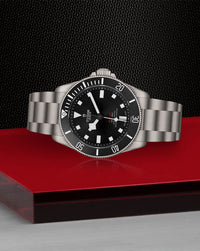 TUDOR Pelagos 39 39mm, Unidirectional Rotating Bezel, Black Dial, Titanium Bracelet