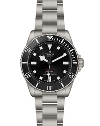 TUDOR Pelagos 39 39mm, Unidirectional Rotating Bezel, Black Dial, Titanium Bracelet