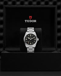 TUDOR Ranger 39mm, Steel Case, Black Dial, Steel Bracelet