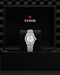 TUDOR Royal 28mm, Steel Case, Diamond-Set Dial, Steel Bracelet