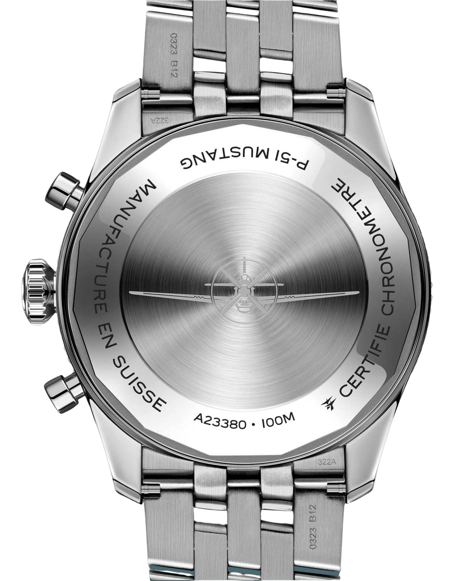 Breitling Classic P-51 Mustang, Chronograph 42mm, Stainless Steel