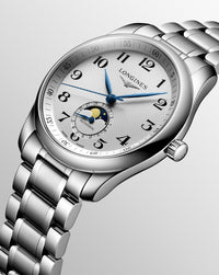 Longines Master Collection Automatic Moon-phase 40mm, Steel Strap