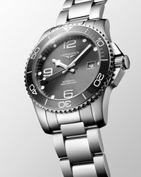 Longines Hydroconquest Automatic 41mm, Grey Dial, Steel Strap