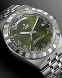 TUDOR Royal 40mm Steel Case, Green Dial, Steel Bracelet