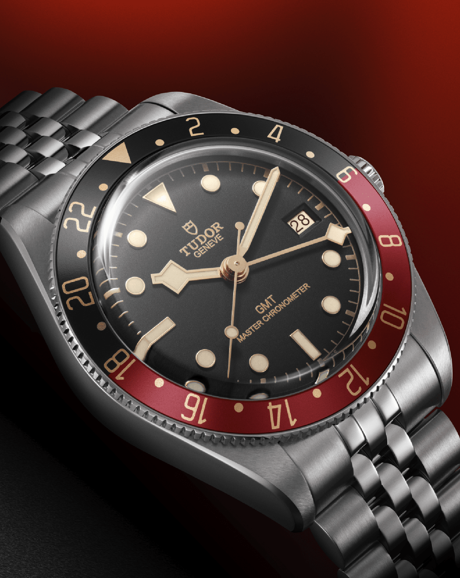 TUDOR Black Bay 58 GMT 39mm Steel Case, Black Dial, Steel Bracelet