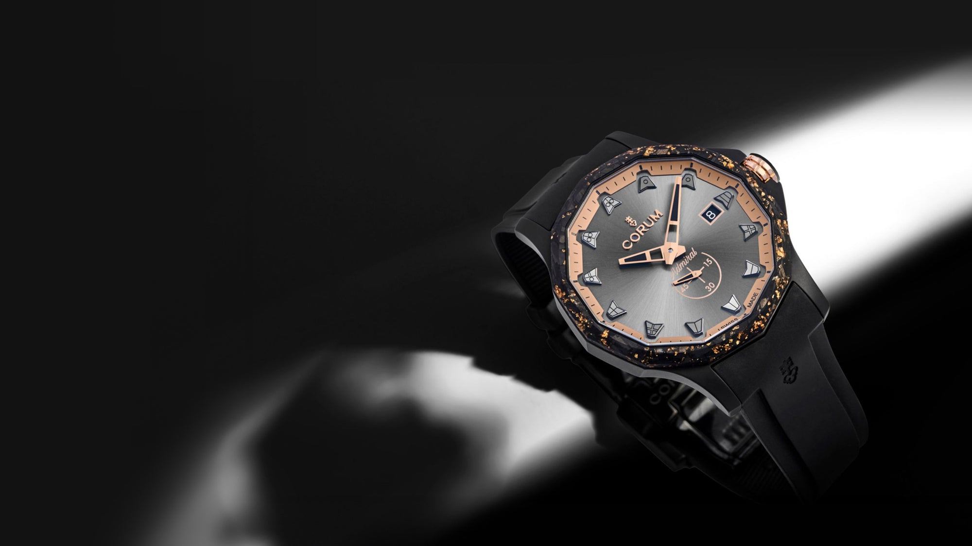 Admiral 42 Automatic Black and Gold  Limited Edition