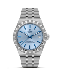 TUDOR Royal 36mm Steel Case, Light Blue Dial, Steel Bracelet